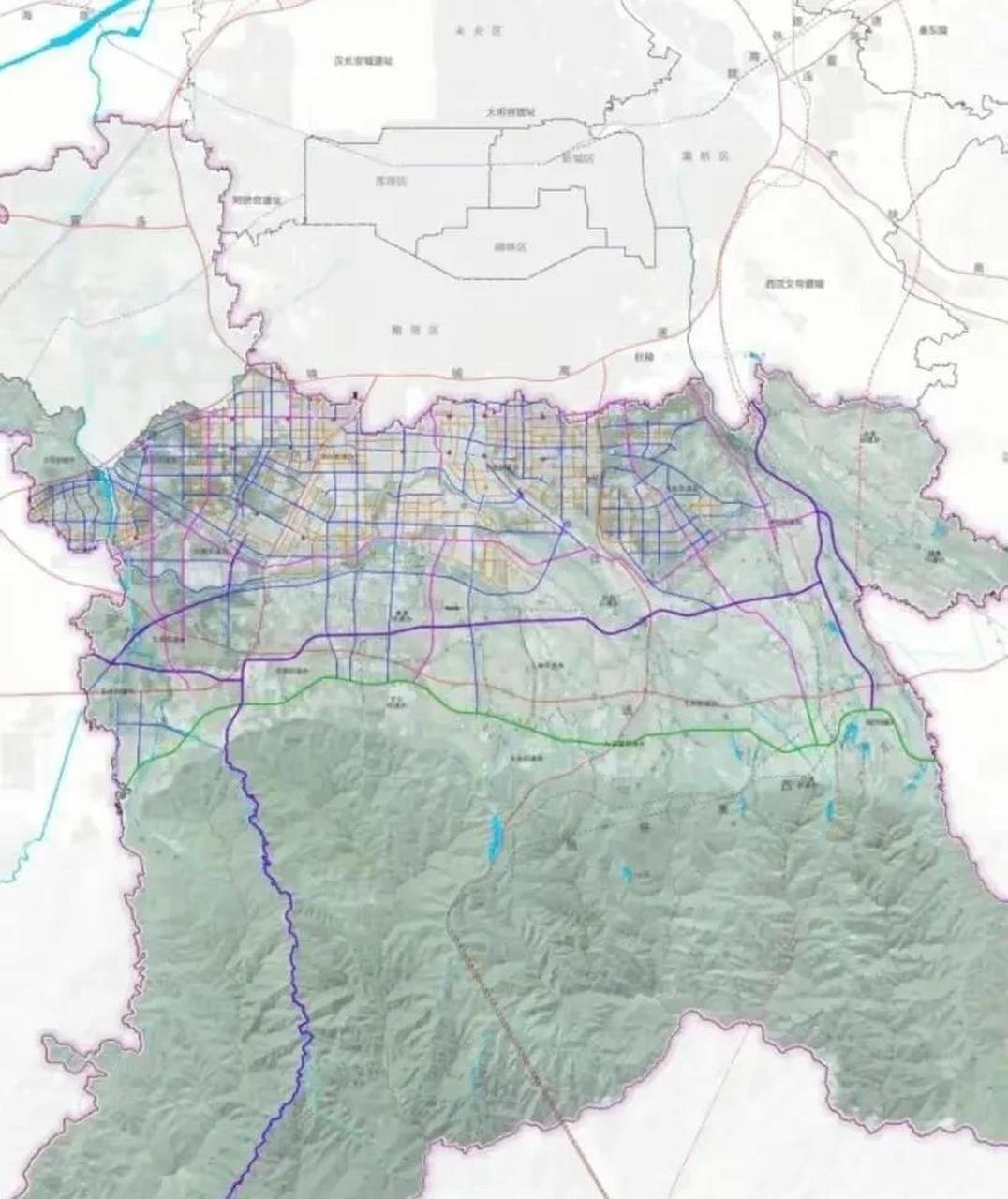 长安区2025规划图图片