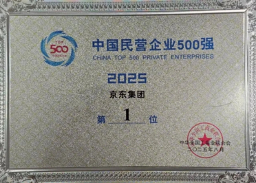 连续4年中国民营企业500强第一 京东一年增加28万岗位