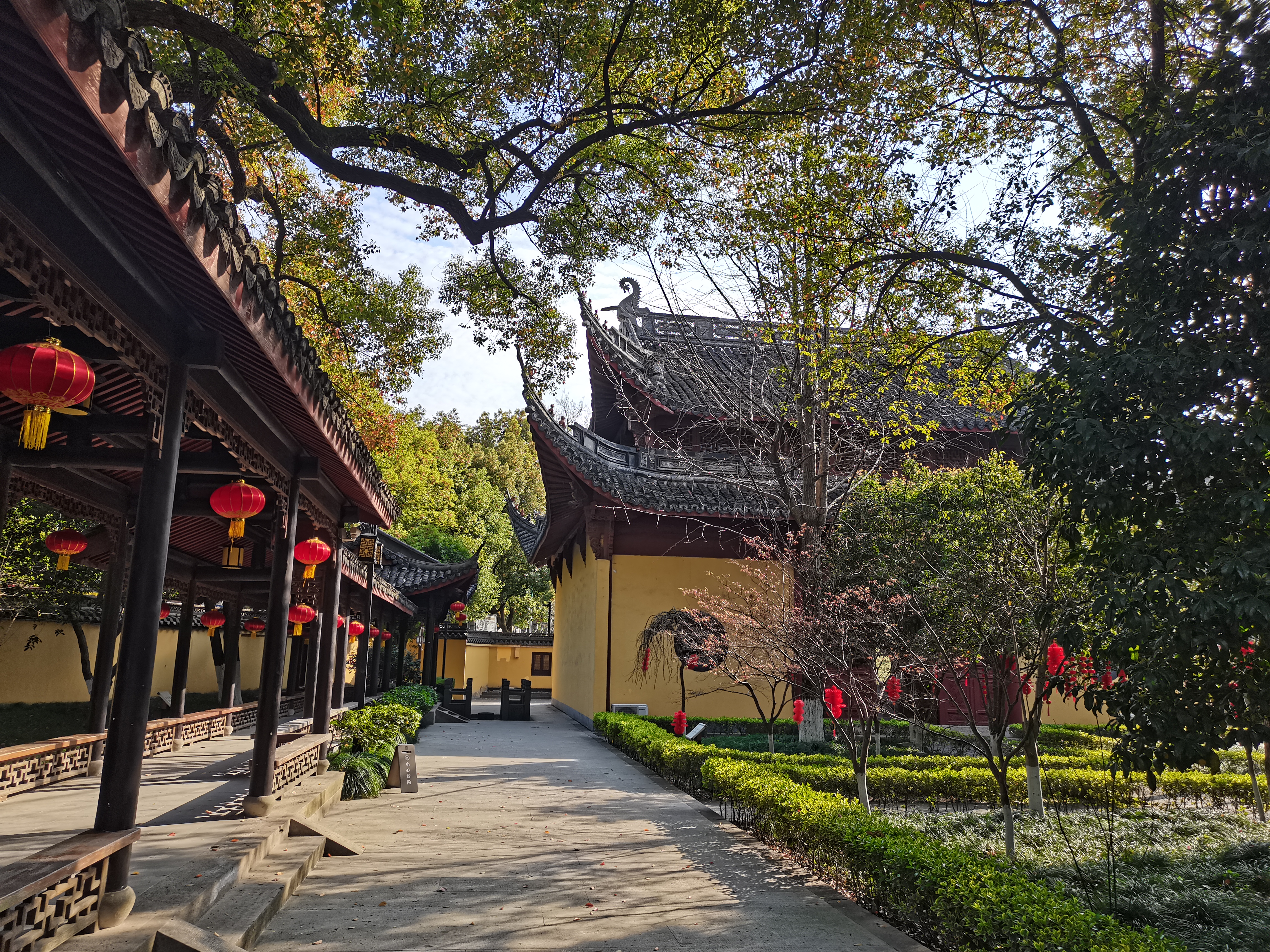 萧山江寺与江寺公园:闹市中的好去处
