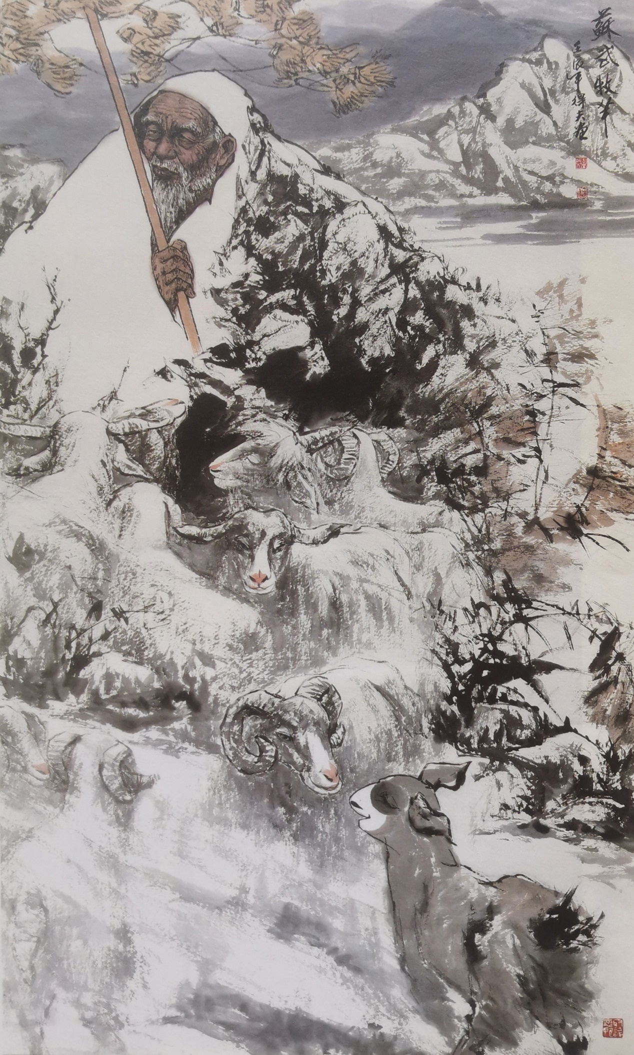 弘扬中华文化——著名画家王德福作品鉴赏