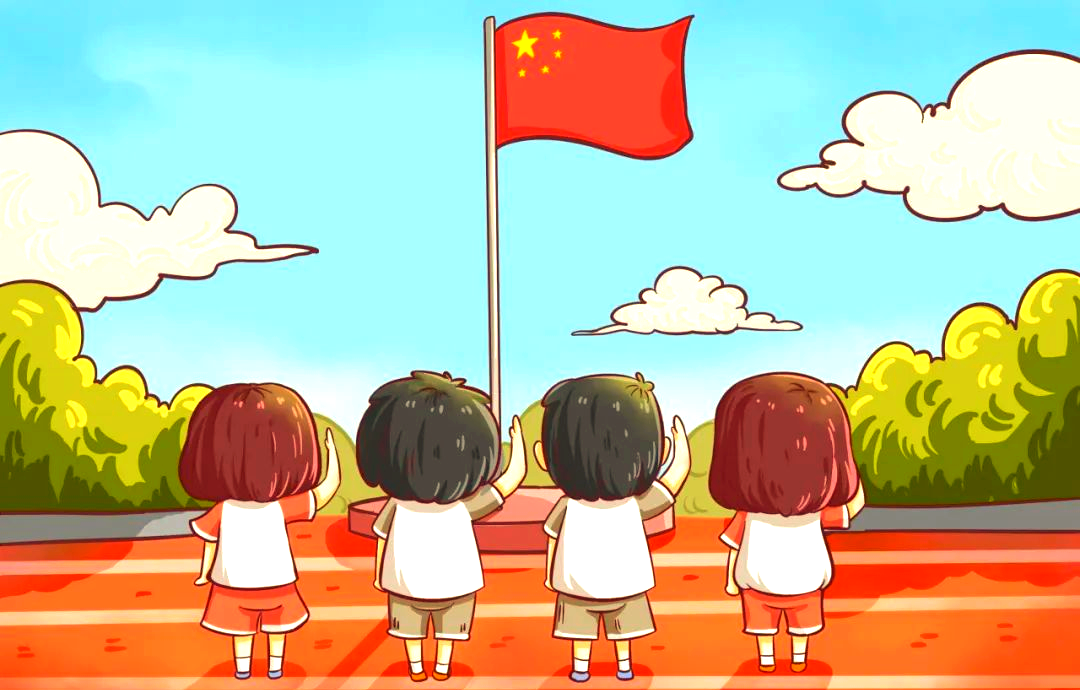 小学部举行"文明润我心,礼仪伴我行"主题升旗仪式