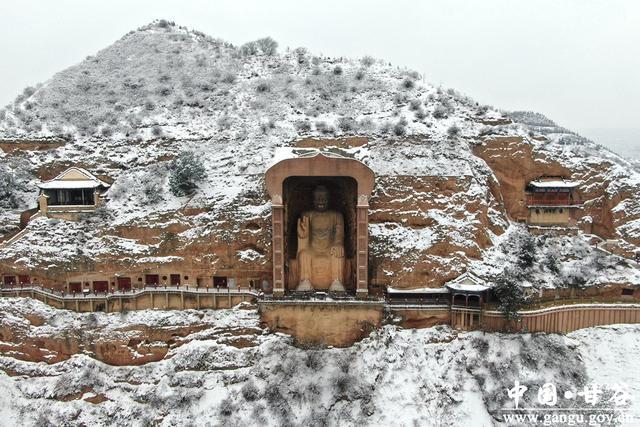 云赏大像山丨雪落大像山