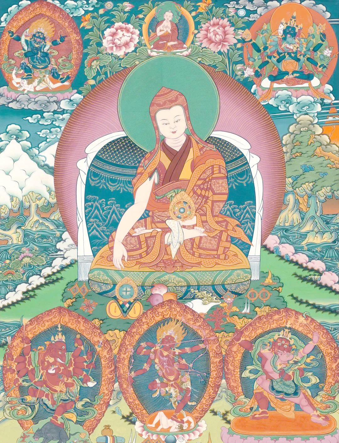 萨迦派的传承之路:从起源到第五祖的辉煌历程