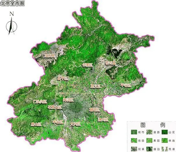 北京的地理位置特征?