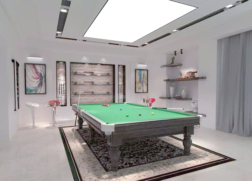 多样风情地下室台球室设计探索