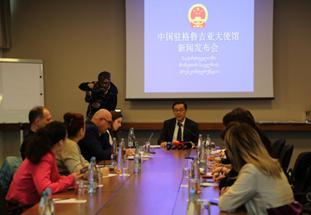 克维利:大使周谦建立战略伙伴关系揭开中格两国关系发展新篇章