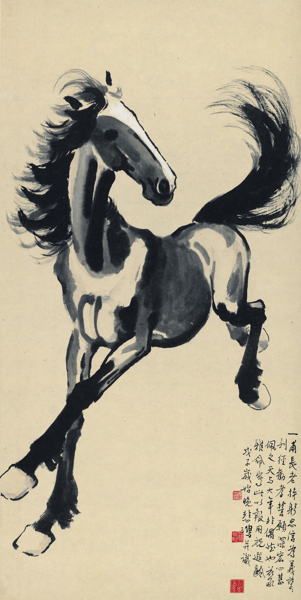 高清名画可下载:国画名家—徐悲鸿(1)