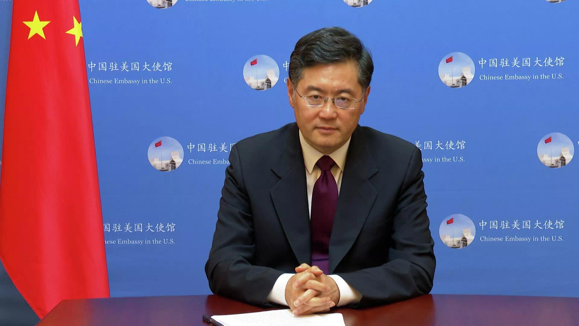 中国媒体称,中国驻美国大使秦刚被任命为中国外交部长