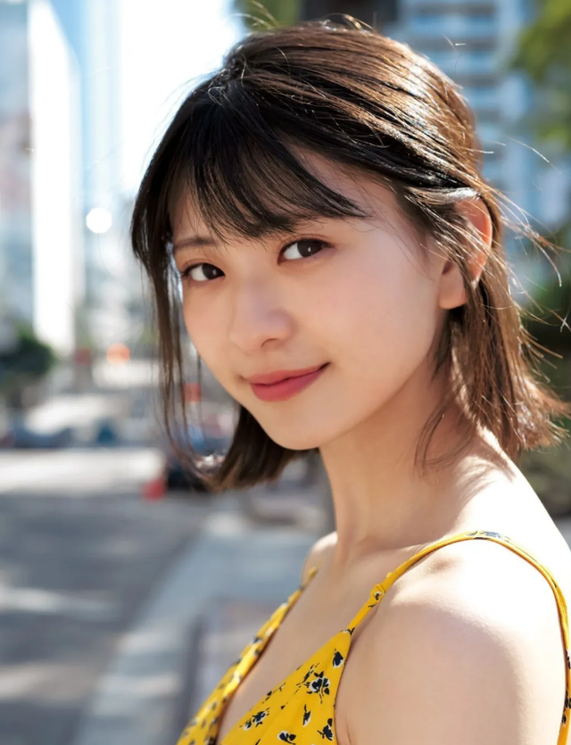 日本短发尤物,山田南实!美图欣赏