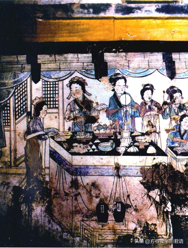 事死如生,地下也要看戏!山西出土的金代墓葬壁画