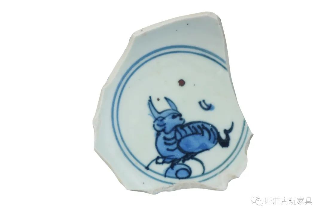 晚明青花上的《吴牛喘月图》