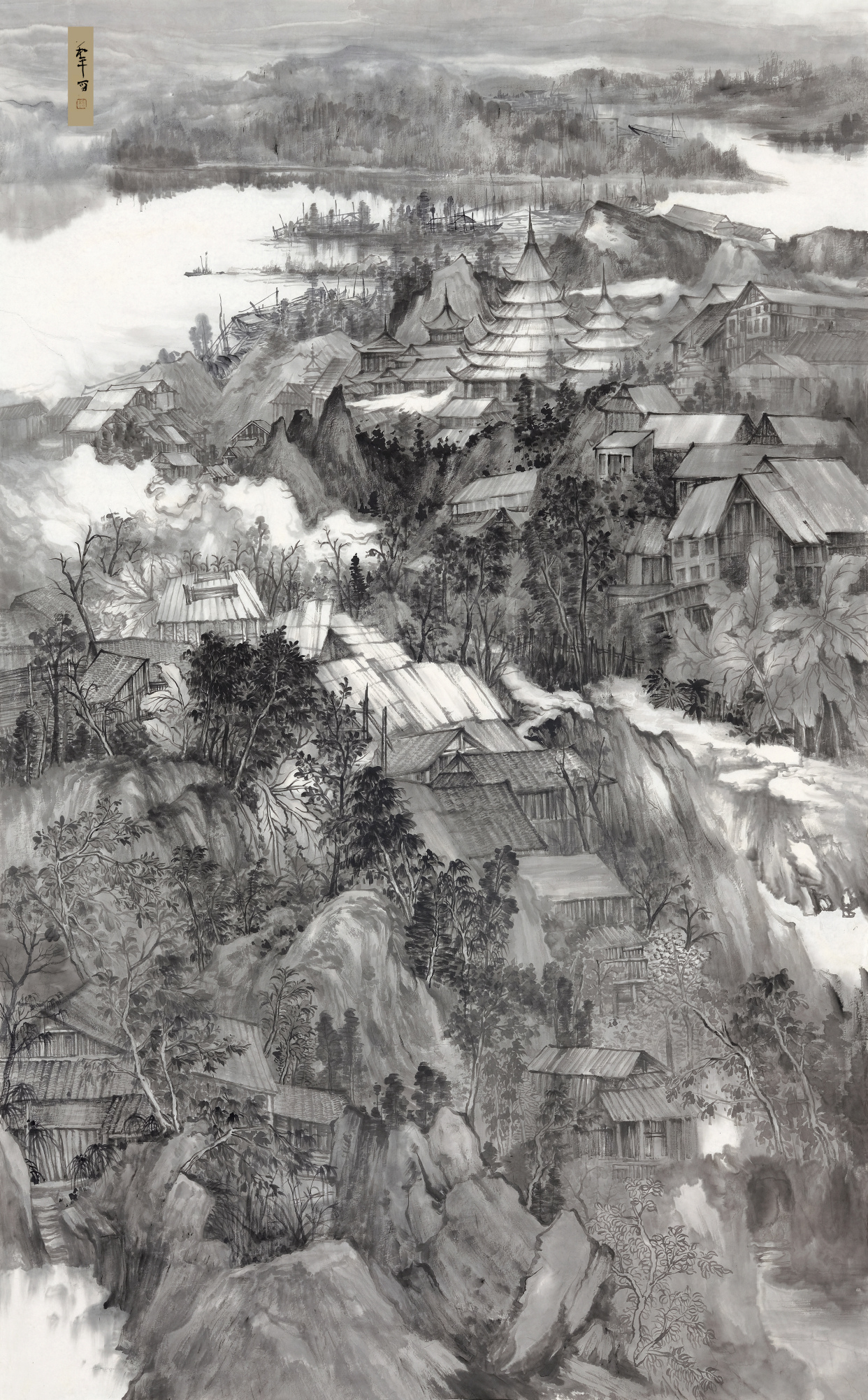 当代实力派山水画画家——杨和平