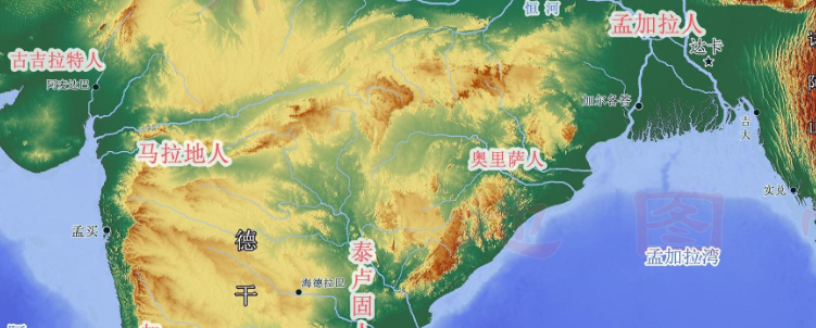 孟加拉湾地理位置