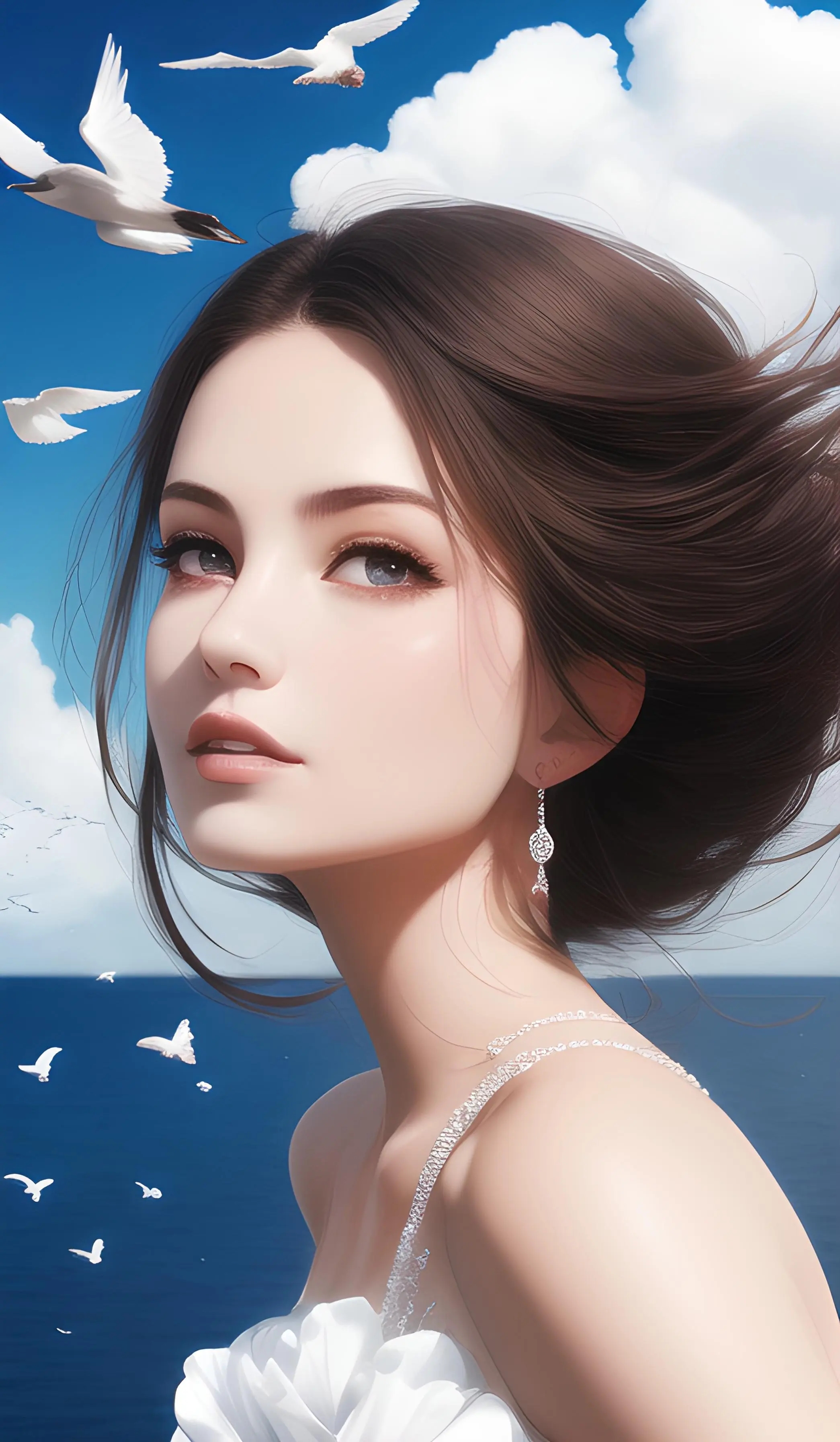 用ai绘画制作高清美图