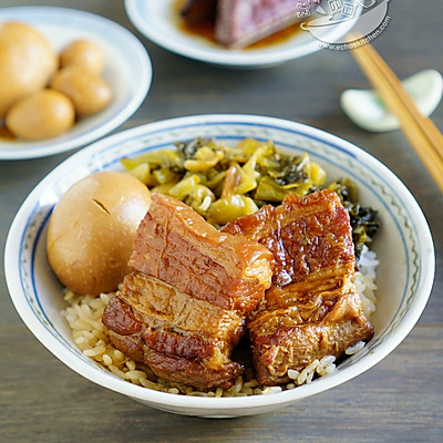 「控肉/炕肉饭」kong bah png
