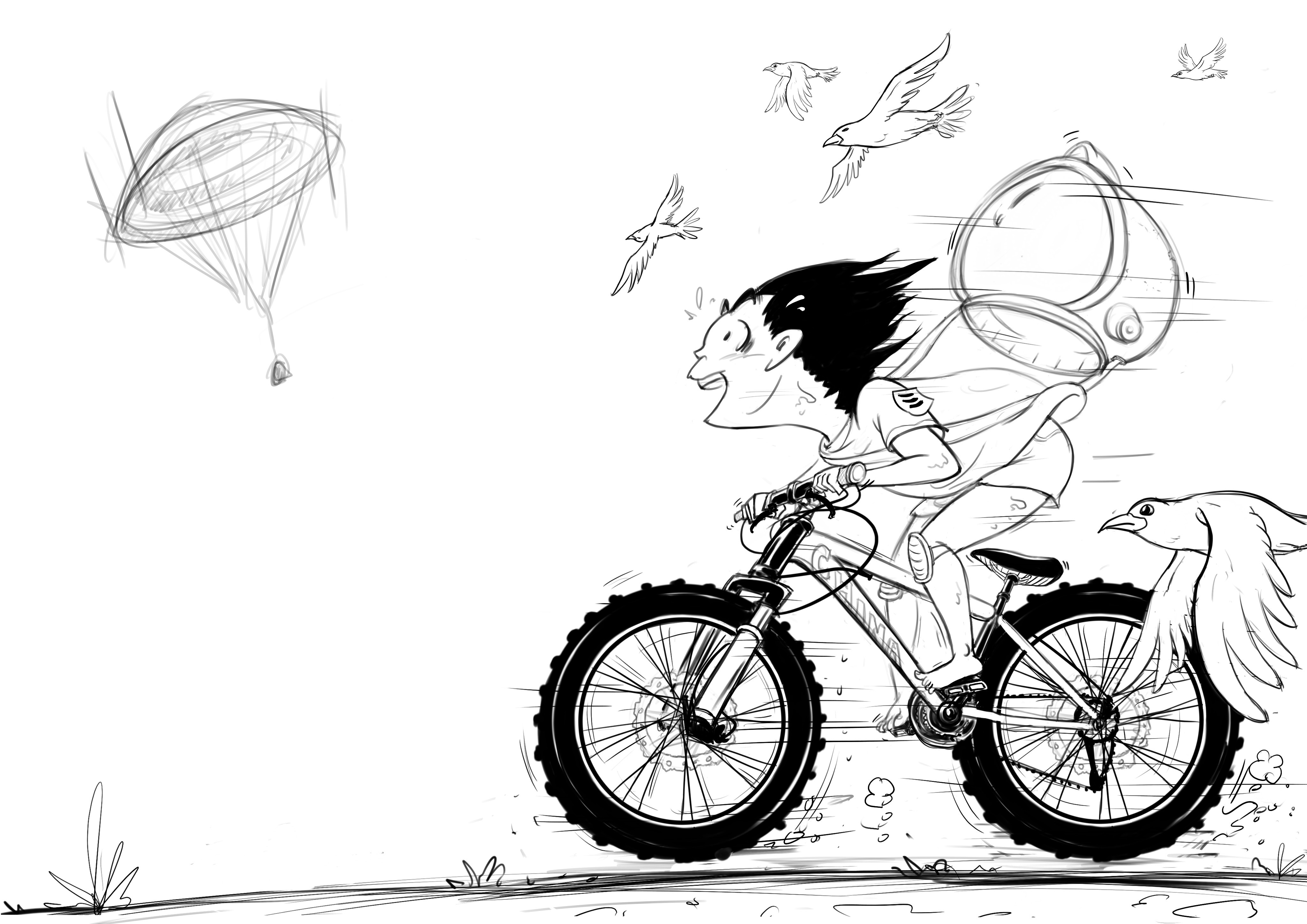 创意漫画|少年追天梦