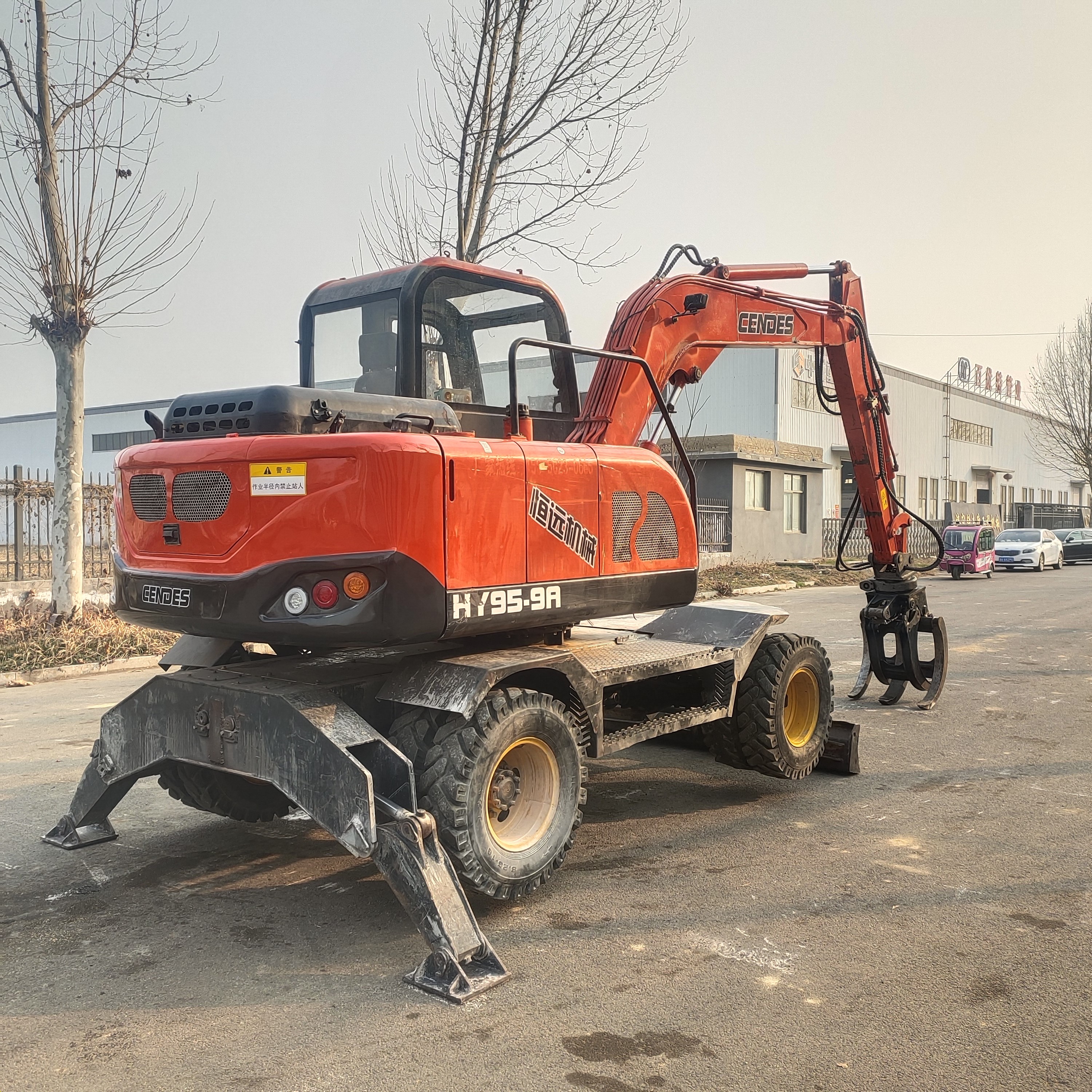 恒远95型号 二手轮式抓木机 挖掘机 夹机 二手钩机 抓包机 转转机
