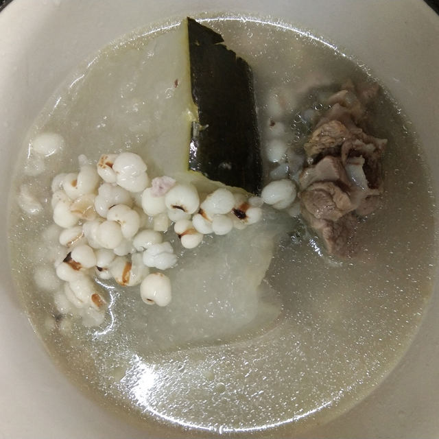 冬瓜薏米煲老鸭汤,夏季好汤,清热解毒去湿