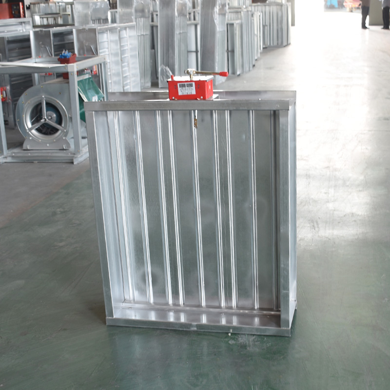 单层百叶排风口带70度防火阀:安全排风的护航