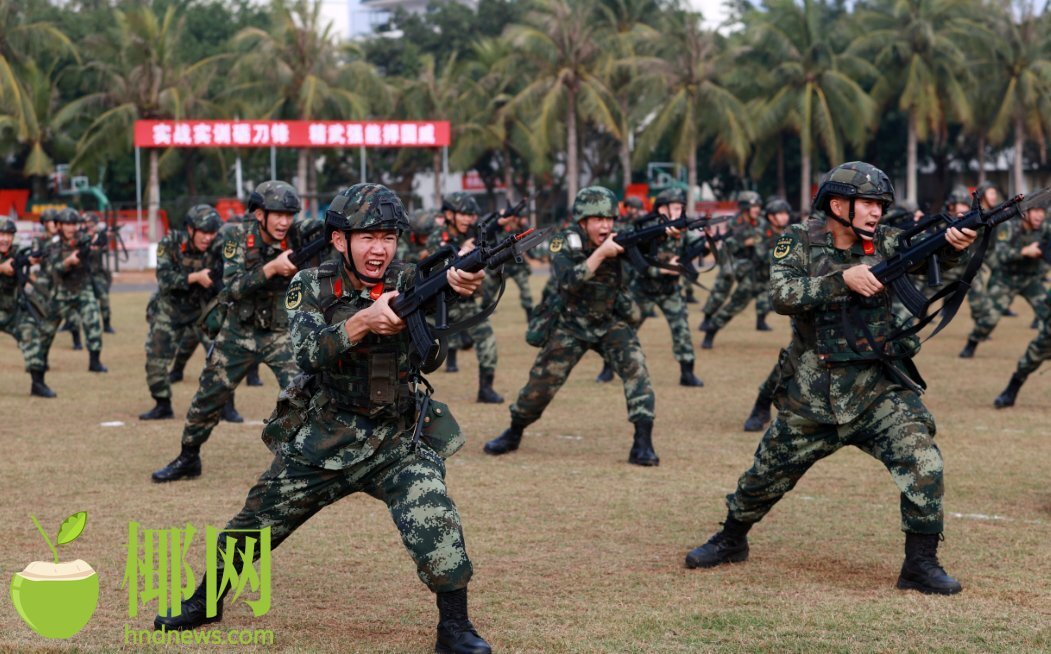 海南武警总队图片