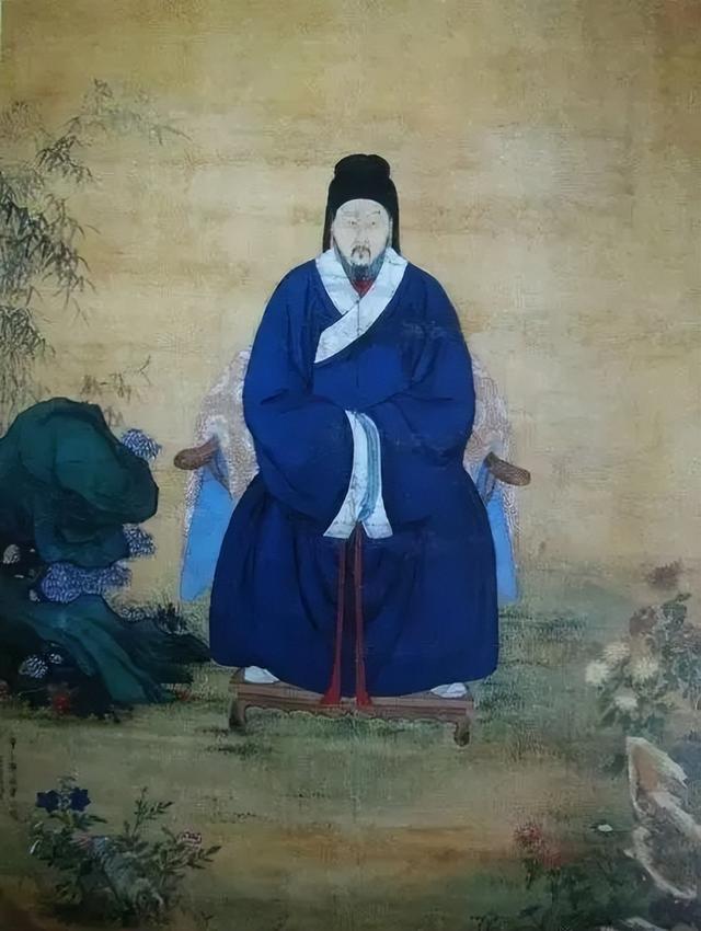 每日一赏|中国国画历代精品高清展:明代 曾鲸《肖像画》