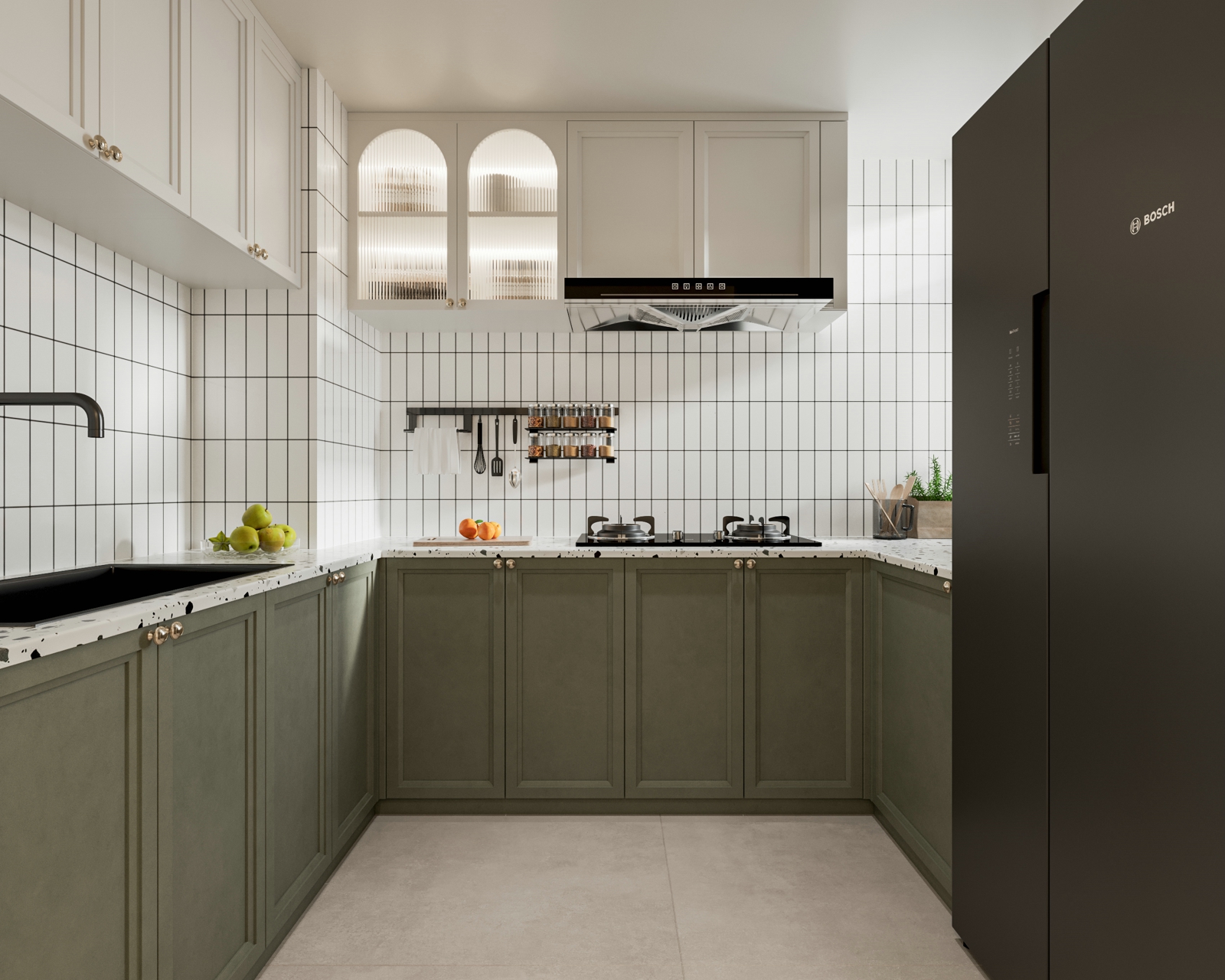 警苑新天地120m05法式风,奶油色 复古绿,是动心的感觉