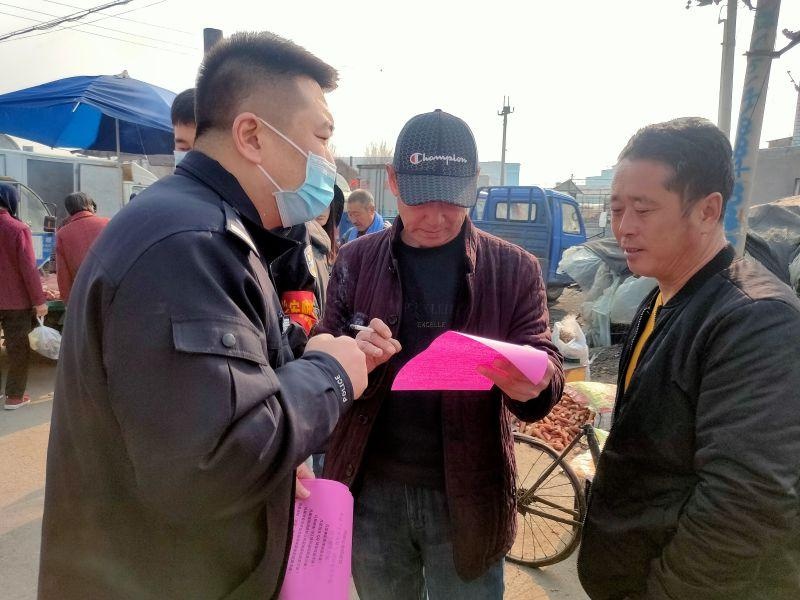 开原市公安局靠山镇派出所组建治安巡逻队