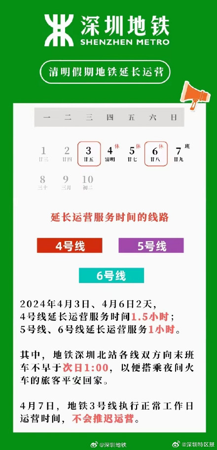 深圳地铁6号线时间表图片