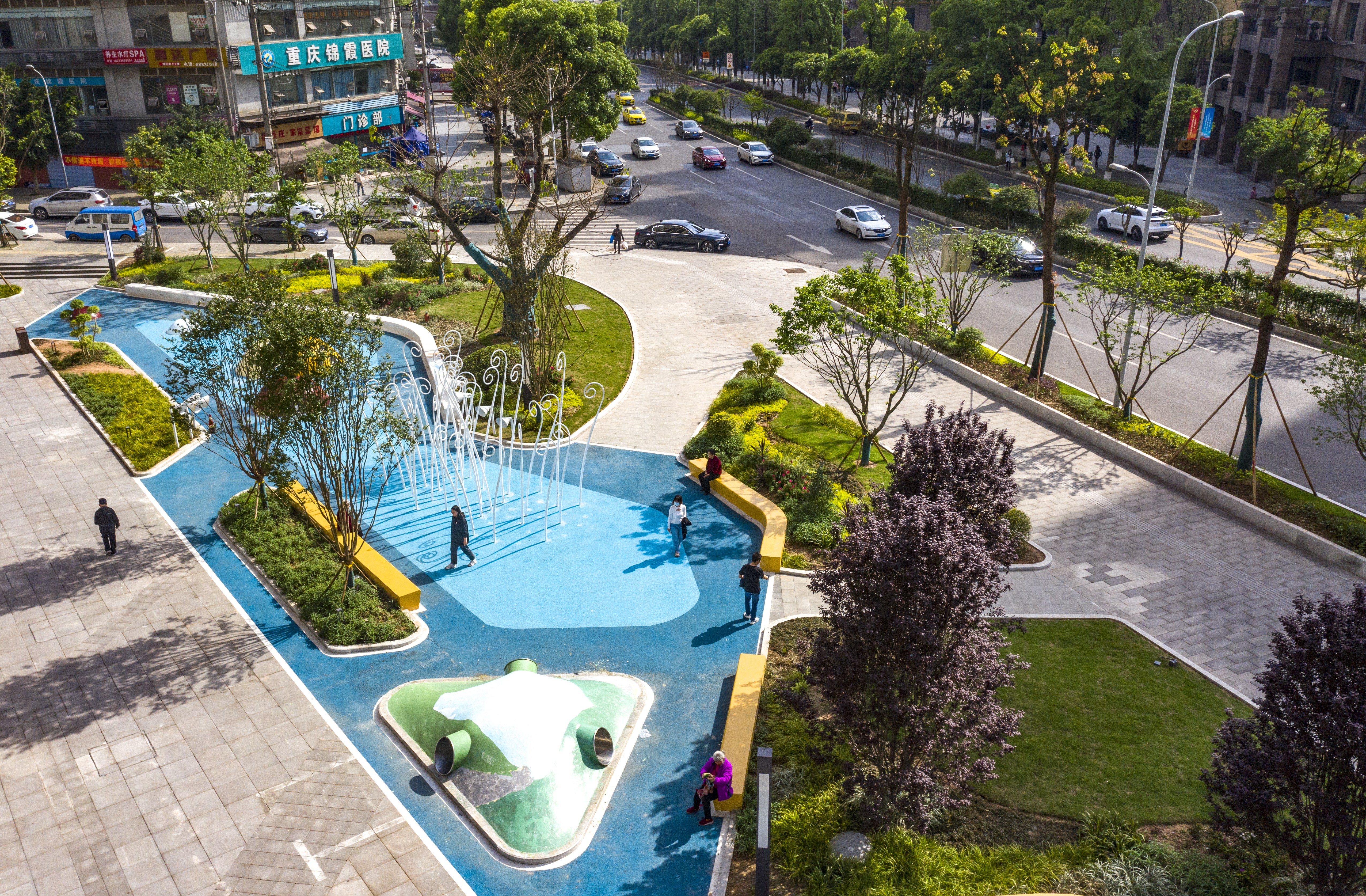 大渡口:打造自然精致的小游园 让城市更美更宜居
