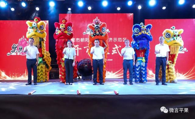 平果市朝阳街夜市经济示范区正式开市