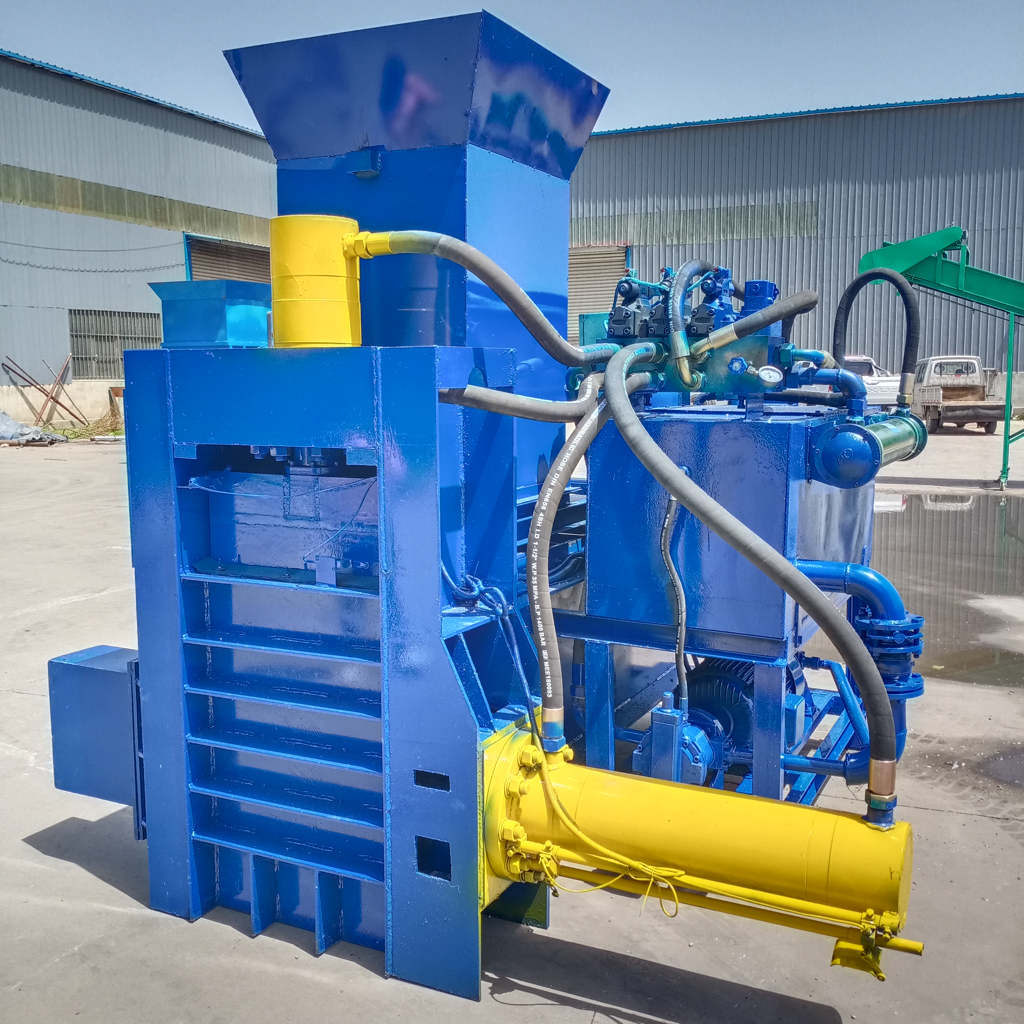 稻壳压块机 稻壳打包机 三缸系列