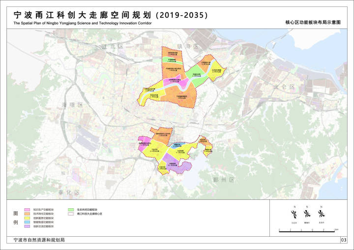 甬江科创大走廊规划图图片