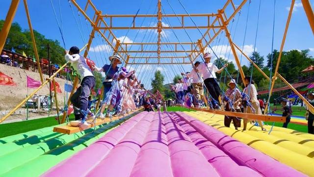 休闲游玩好去处 1!静宁县双岘镇仙鹤谷第二届文化旅游节开幕