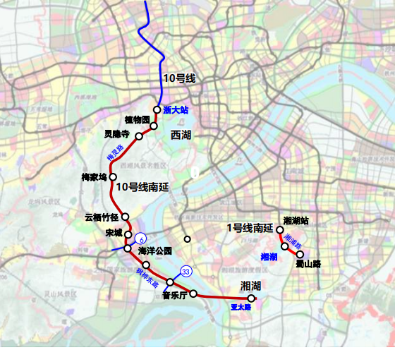 地铁四期线网已基本明确!官方:临平涉及的4条线路基本稳了