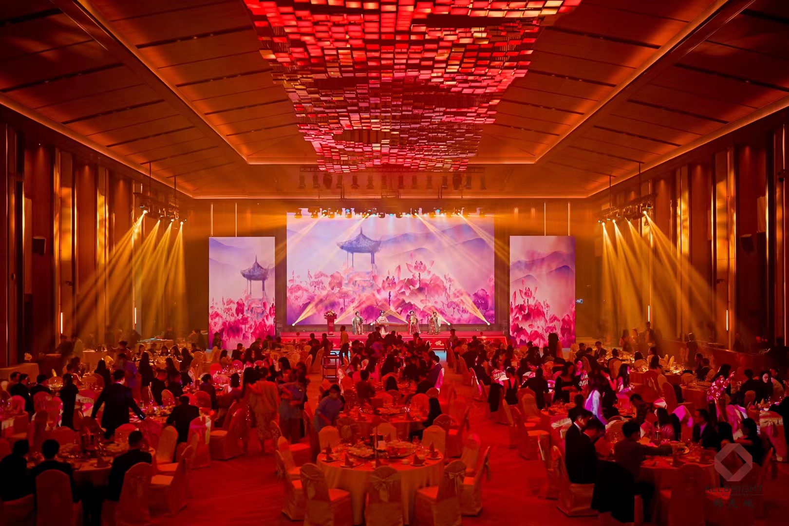 年会舞台舞美|七星酒店|会议活动策划设计搭建方案