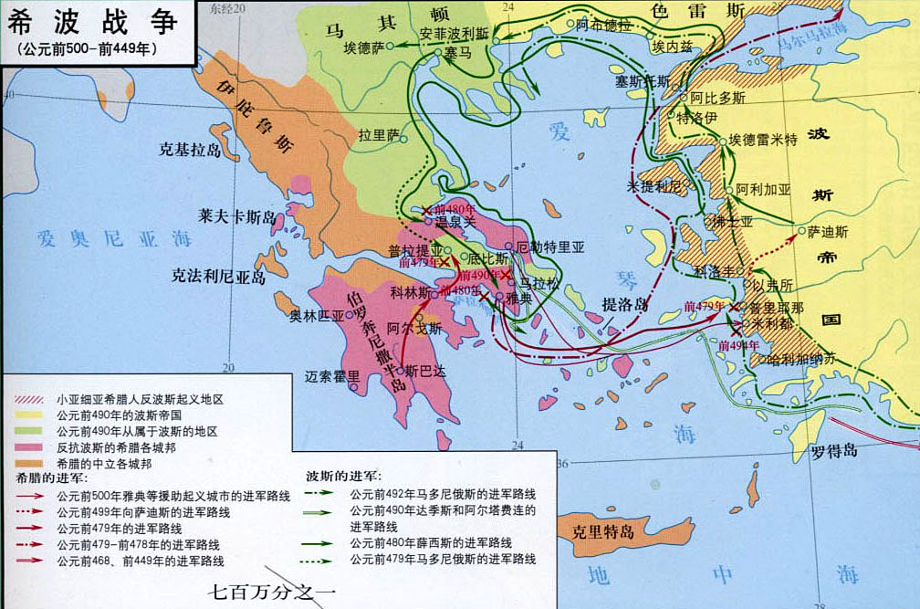 希波战争图