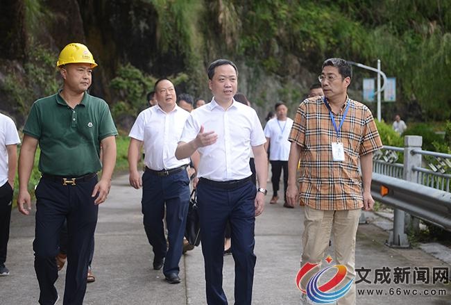 县长罗招政开展水库安全管理"三个责任人""三到位"专项检查