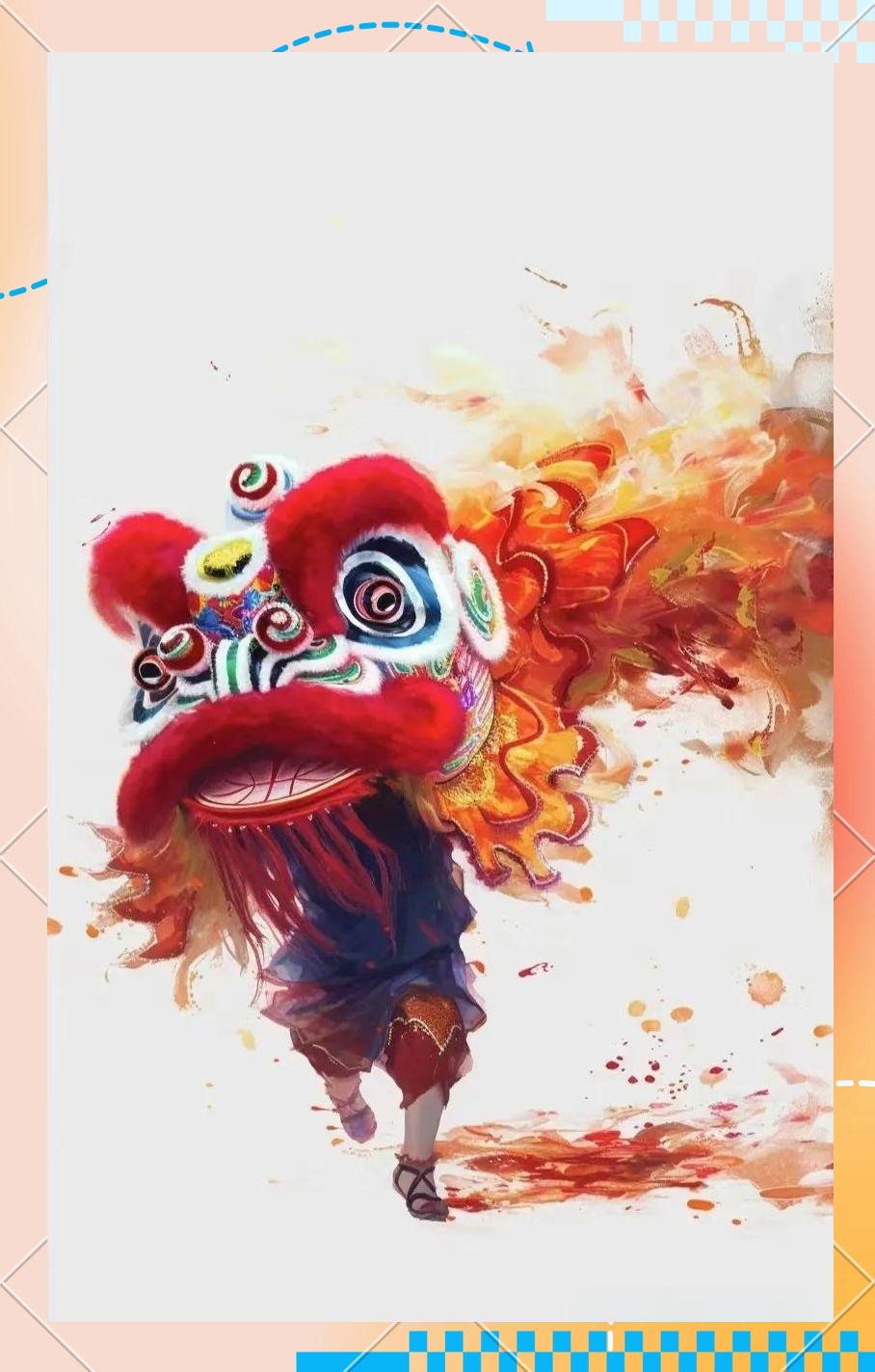 在我国,舞狮这一传统艺术形式丰富多彩,主要可分为北方舞狮和南方舞狮