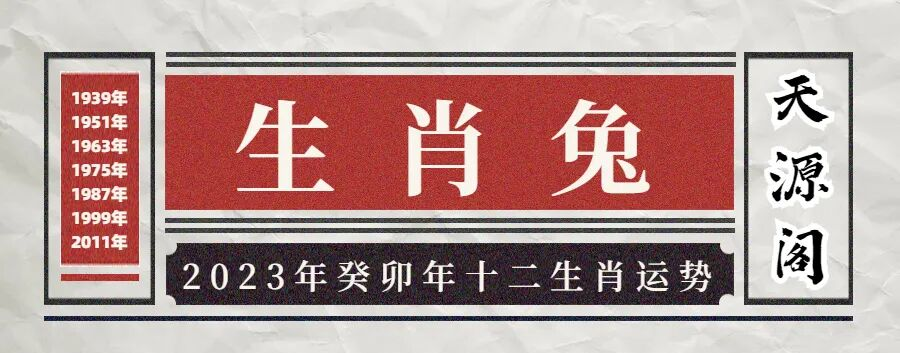 生肖兔2023年运势运程(兔的运势2023年运势)