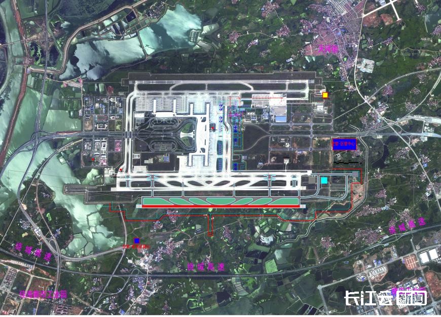 预计明年底投用!武汉天河机场第三跑道正加速建设
