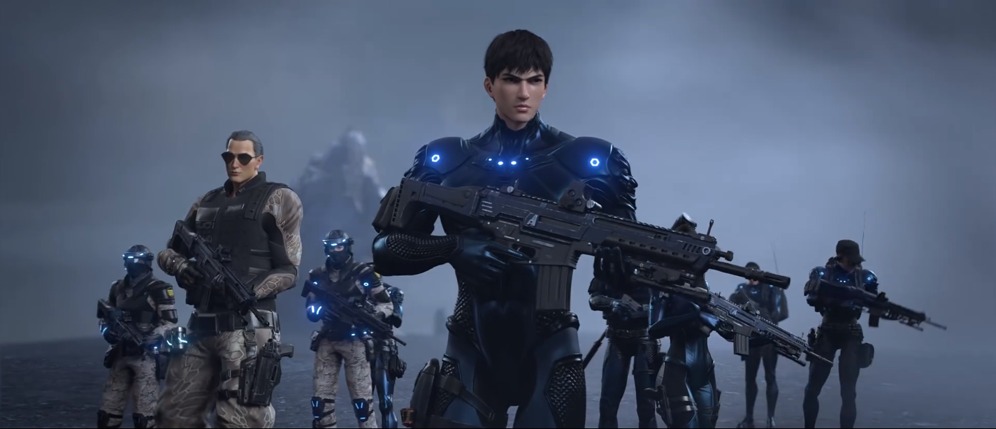 动漫版杀戮都市,枪战游戏cg既视感,动画时间囚徒开播