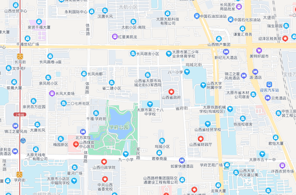 太原市小店区详细地图图片