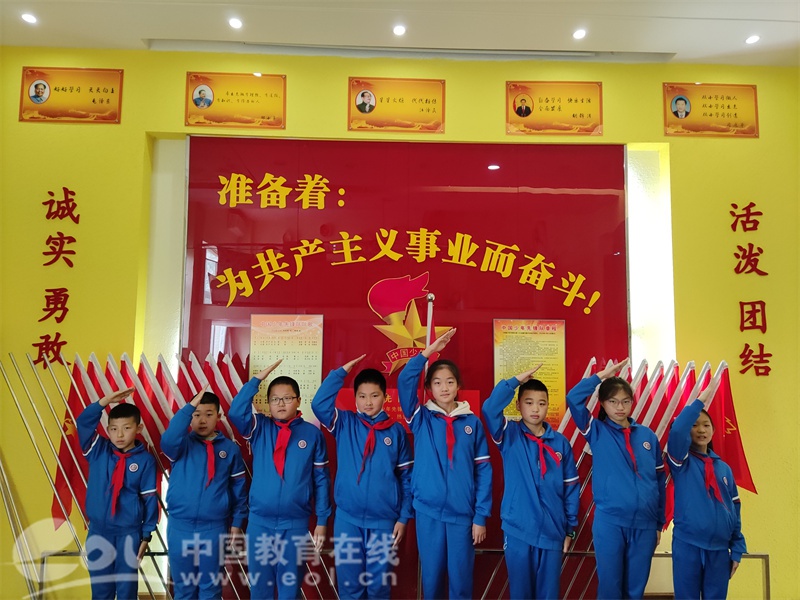 杭州市德胜小学开展"重温红色历史,争做新时代好少年"主题活动