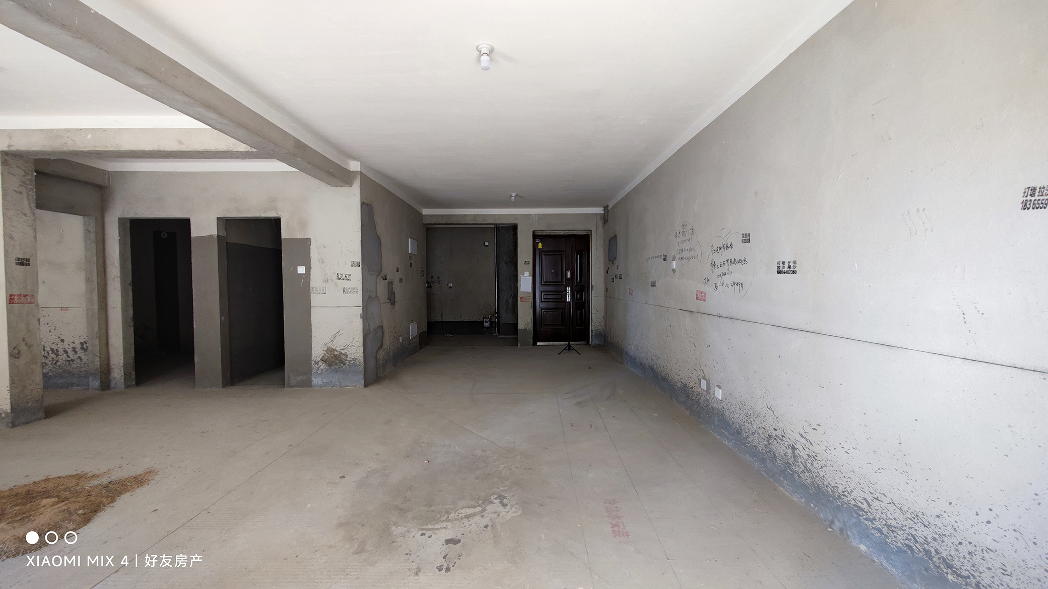 15158舒城房产桃溪华府四层三室二厅112㎡毛坯82w首付16.4w