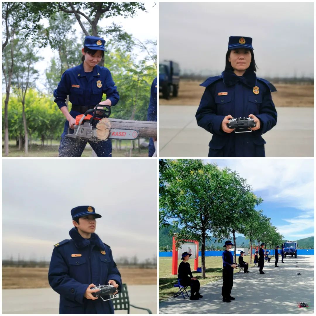 从美少女到火焰蓝!走近中国消防救援学院女生队新生