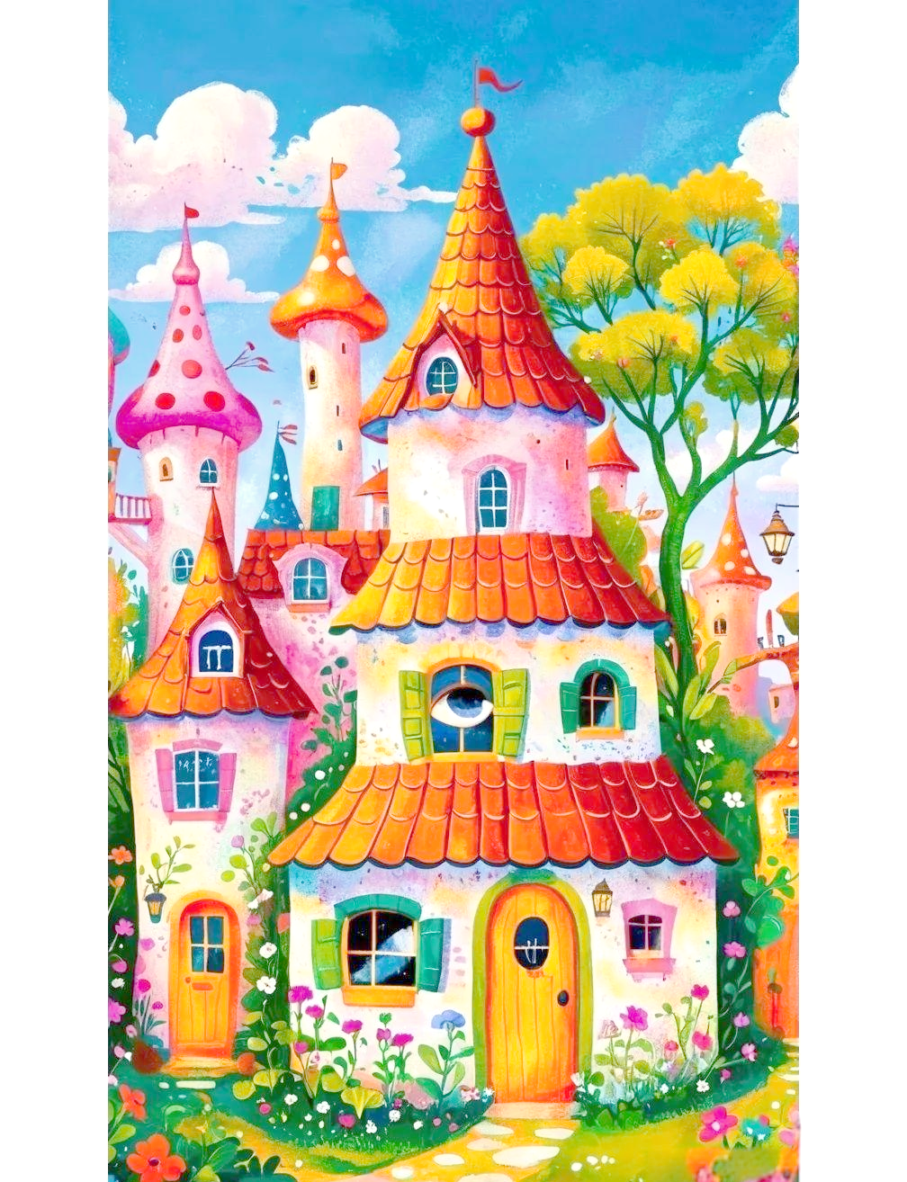 创意绘画中的魔法城堡:探索无尽想象与艺术魅力