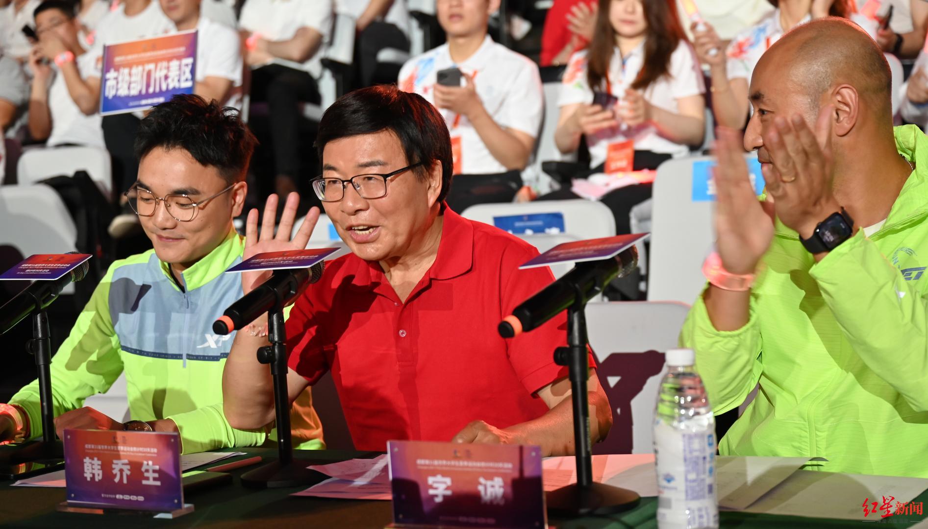 成都大运会开幕倒计时30天 名嘴韩乔生:期待全球青春健儿在成都成就