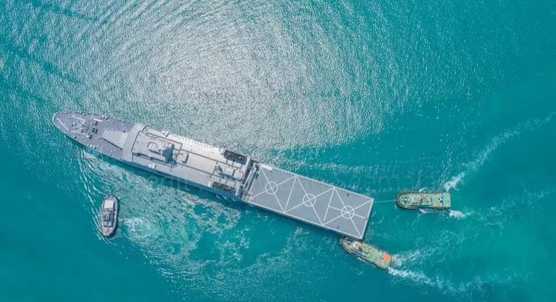 东南亚现役的最大军舰,泰国的071e船坞登陆舰