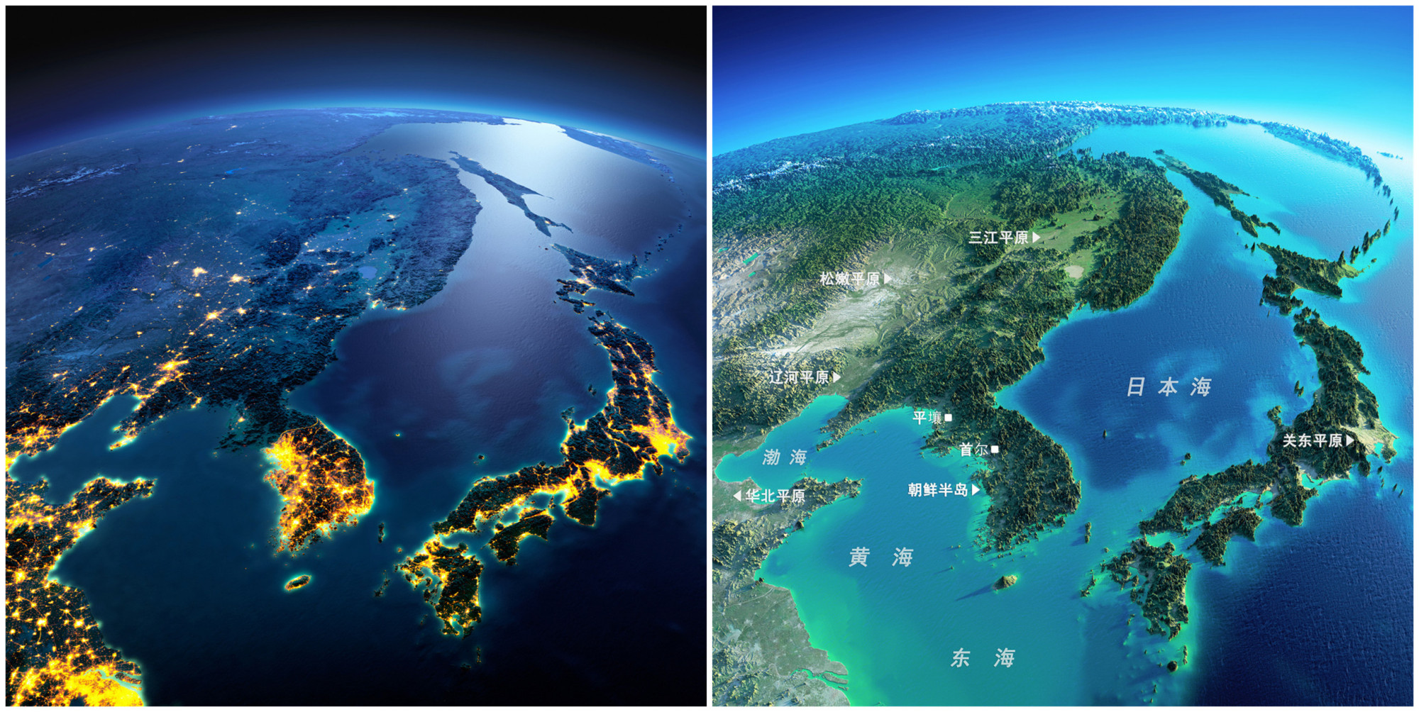 地图看世界;易守难攻的多山之国朝鲜