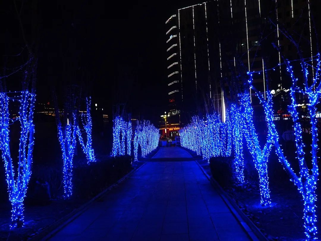 这就是灯火里的雄县!